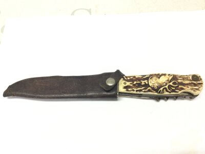 German Scout Knife multi tool (DRGM) Solingen. 24cm long