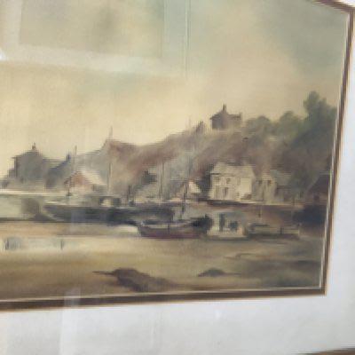 Three framed watercolours by John Snelling