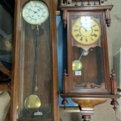A vintage wall clocks. 122cm / 98cm- NO RESERVE