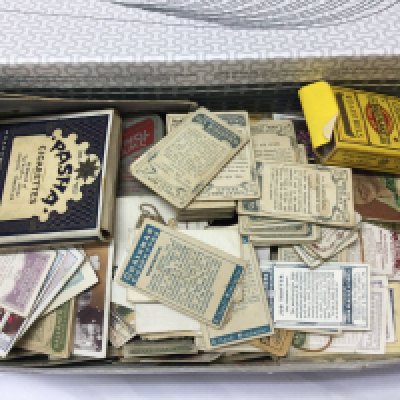 A collection of cigarette cards including Gallagher, Turf, Players, Wills. Postage category B