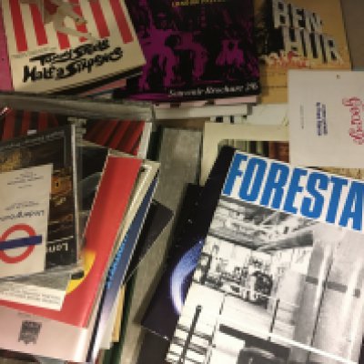 A collection of Theatre programmes.