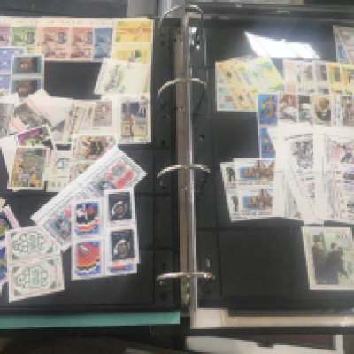 A collection of GB and world stamps various.