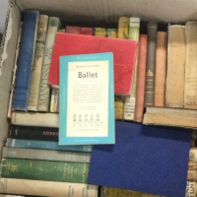 Six boxes of mixed vintage books including Skakespeare 1900 Macbeth Deighton, Henry Wadsworth Long Fellow Poems, Charles Lambs complete works, A Trap Aboard Mark Twain etc- NO RESERVE