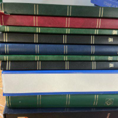 10 albums of mainly mint commonwealth postage stamps including some early examples