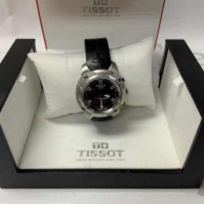 A Tissot T Touch wristwatch with box and papers. (B)
