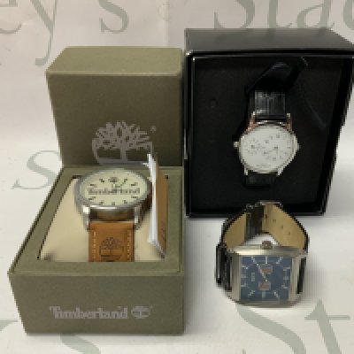 3 modern fashion watches.