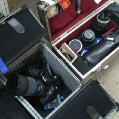 Canon EOS40d, Canon AE1, 105mm 1:2:8 DG macro and a collection of lenses