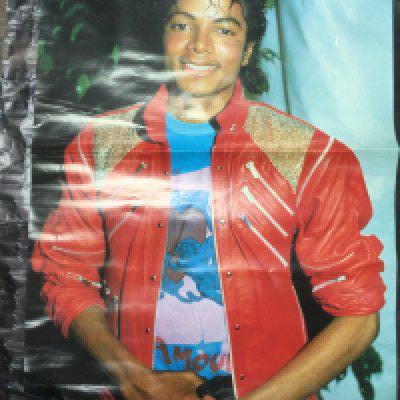 A box of posters comprising mainly pop stars and movie related.