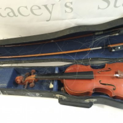 A Stentor Student violin, made in China