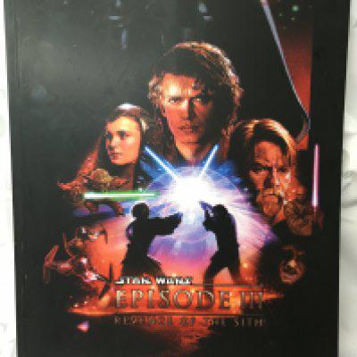 A collection of 7 Revenge of the Sith Star Wars posters.