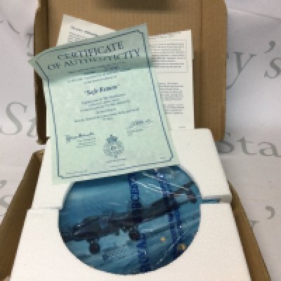 A large collection of Royal Worcester plates and The Hamilton Collection including Safe Return, Over Enemy Teritory, Hold at 60ft, Rock and Rollers, Mischief Makers, Flutter By, Keeping Watch, Siblings at Play, Low Over the Lake, First Outing, A New Discovery, Table Manners and Iris Quartet