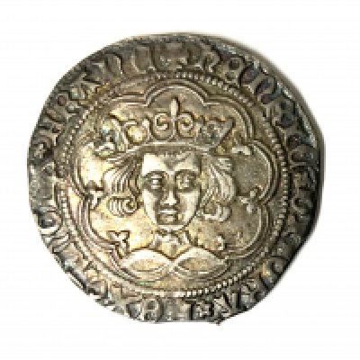 Henry VI (1422-1461), Silver Groat, Calais mint.London, crowned facing bust, leaf on neck, pellets by crown, rev. long cross patonce, 3.89g, (S.1917, N.1505). Old cabinet tone, good very fine.