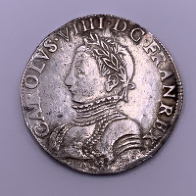 France, Charles IX (1560 -1574), silver Teston, 1567, M - Toulouse, 9.33g . VF.