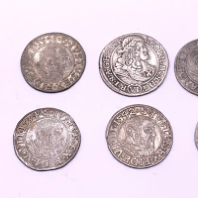 German States various, Coins 1534-47 . Silver (7)