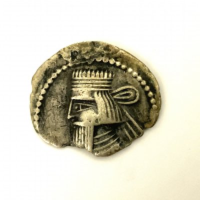 Parthian Empire, (247BC-224AD) Artabanus II, 1 Drachm hammered silver coin. 3.37g. (A)