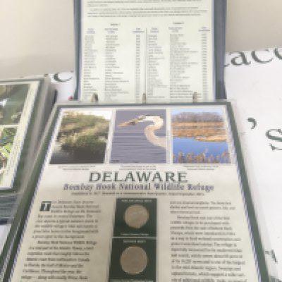 Two comprehensive albums containing American State Quarters the coins set in illustrated and pictorial reference sheets in two well presented albums. (2)