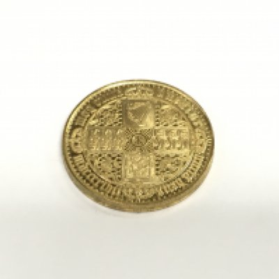Another gold Victorian Gothic sovereign coin, approx 7.2g. Shipping category A.