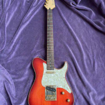 A Yamaha Pacifica T Type electric guitar in good condition overall and some playwear. Rosewood board and gold plated parts.