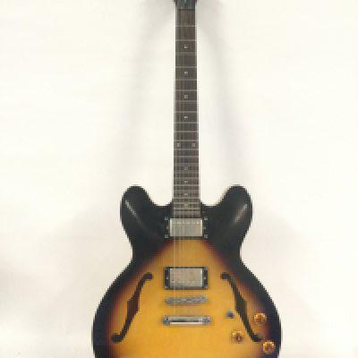 An Epiphone 335 Dot electric guitar. Good condition overall. No case