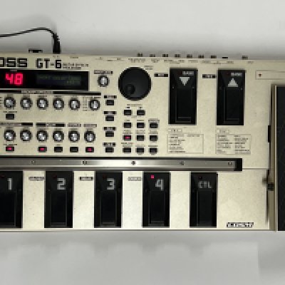 A boxed very good + condition fully working and tested Boss GT6 effects processor.