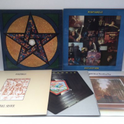 Four Pentangle LPs and 'Travelling Days by JSD Band.