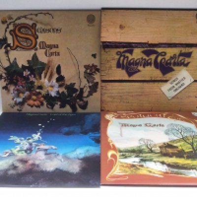 Four Magna Carta LPs comprising reissues of 'Songs From Wasties Orchard', 'Seasons' and others.