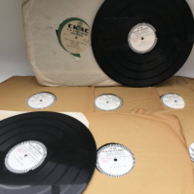 Eight obscure 78rpm advertising discs cut at Star Sound Studios and one in Montreal for Bovril.