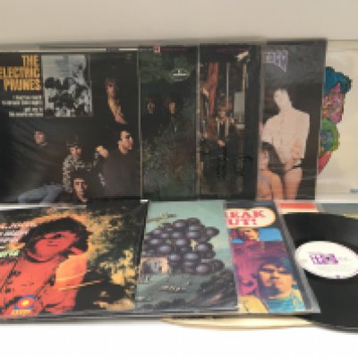 Ten 1960s psychedelic rock LPs by various artists including Moby Grape, Love, Velvett Fogg, The Mothers Of Invention and others. Includes both original releases and 180g reissues.