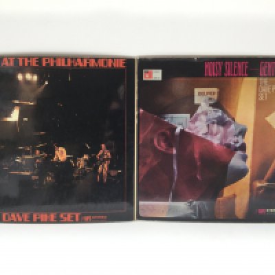 Two jazz rock LPs by The Dave Pike Set comprising 'Noisy Silence - Gentle Noise' and 'Live At The Philharmonic'. Both early German pressings.