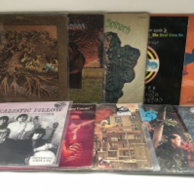 Ten psych rock LPs by various artists including Jefferson Airplane, The Electric Flag, Love, Ultimate Spinach and others. Includes both original and 180g pressings.