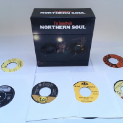 A Northern Soul 'The Soundtrack' multi 7" single box set plus extra related discs.