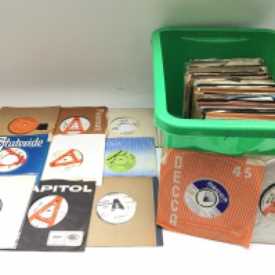 A collection of promotional discs and acetates by various artists including The Rolling Stones, Sam Cooke, The Clash, Queen and many more.