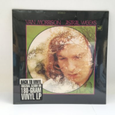 A sealed 180g pressing of the Van Morrison 'Astral Weeks' LP.