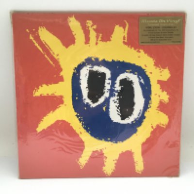 A 180g 2LP pressing of 'Screamadelica' by Primal Scream. Vinyl Ex.
