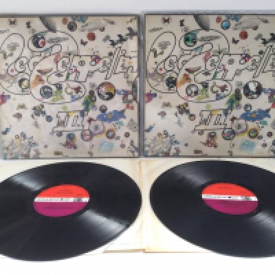 Two first UK pressings of 'Led Zep III'. Both Ex.