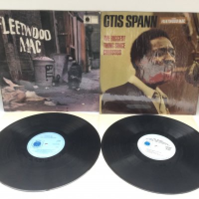 A first UK pressing of 'Peter Green's Fleetwood Mac' 7-63200, VG+, together with 'The Biggest Thing Since Colossus' by Otis Spann with Fleetwood Mac, vinyl Ex (2).