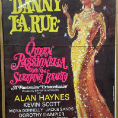 A large collection of framed and unframed show bills and posters relating to Danny La Rue. (D)