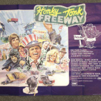 Six film posters comprising Honky Tonk Freeway, Chapter Two, Compromising Positions, Class, Micki And Maude and Scavenger Hunt. All folded.