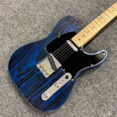 A 2014 Fender USA Limited Edition Sandblasted Telecaster electric guitar in Sapphire Blue with a unique sandblasted finish. In excellent largely unplayed condition and all original US Fender Telecaster parts. Comes with non original case.