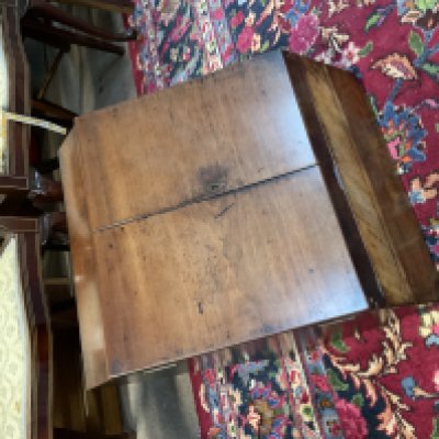 A Large Victorian mahogany writing box. NO RESERVE