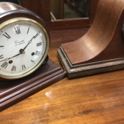 A Collection of mantle clocks . This lot cannot be posted