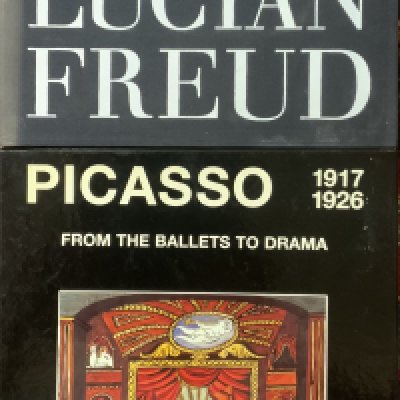 3 large coffee table books. Picasso 1917-1926, Koneman, The Sketchbooks of Picasso, Thames and Hudson, Lucien Freud, Randon house publishing. NO RESERVE