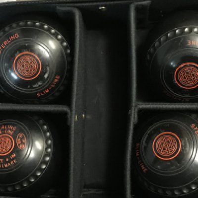 Sterling stem line and Hemslite size 4 super grip bowls, postage category C. NO RESERVE