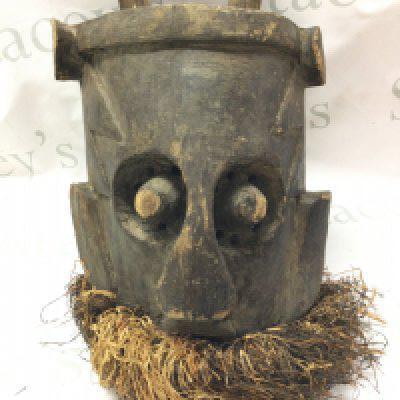 An African Fang ( Gabon Region) mask. Approximately 41cm tall. This lot cannot be posted- NO RESERVE
