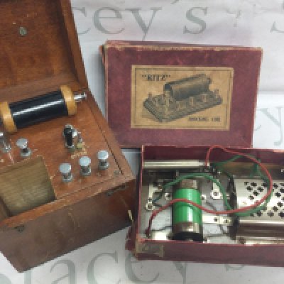 Two electric shock devices . Postage category C