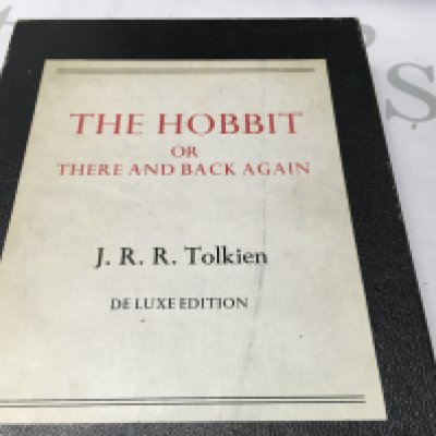 The Hobbit or there and back again J.R.R Tolkien De Luxe Edition.