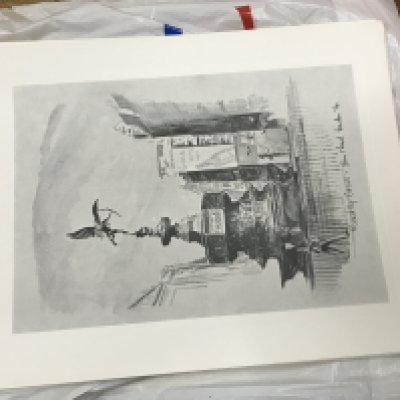 A large collection of John Mead London prints . Postage category A- NO RESERVE