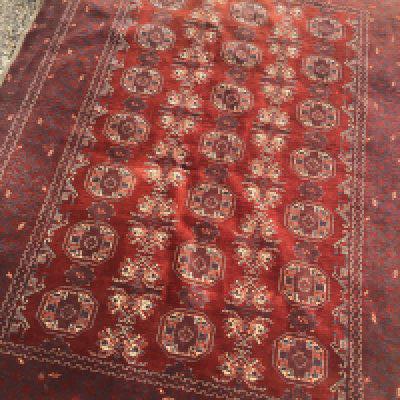 An Afghan/ tribal rug 148cm wide , 202cm long- NO RESERVE