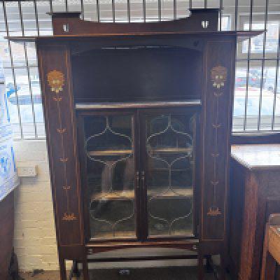 An Art Nouveau Display Cabinet, circa 1905 , 190cm x 135cm.