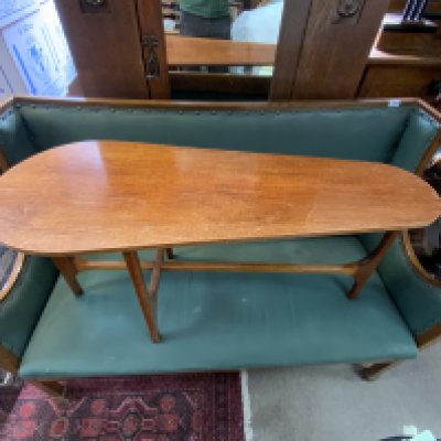 A mid century c.1960s side table. 106cm x 49cm x 42cm